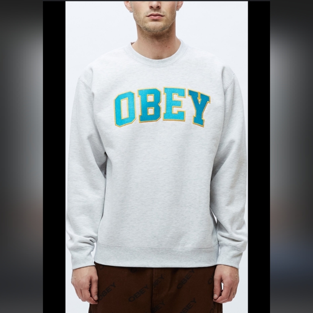 Obey Sports Crew Sweatshirt Unisex